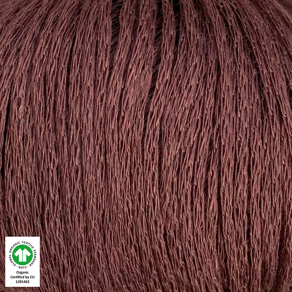 LØVETAND Organic Linen CHESTNUT - 438