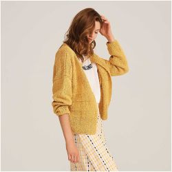 Fashion Linen Swell Aran - Mustard 003