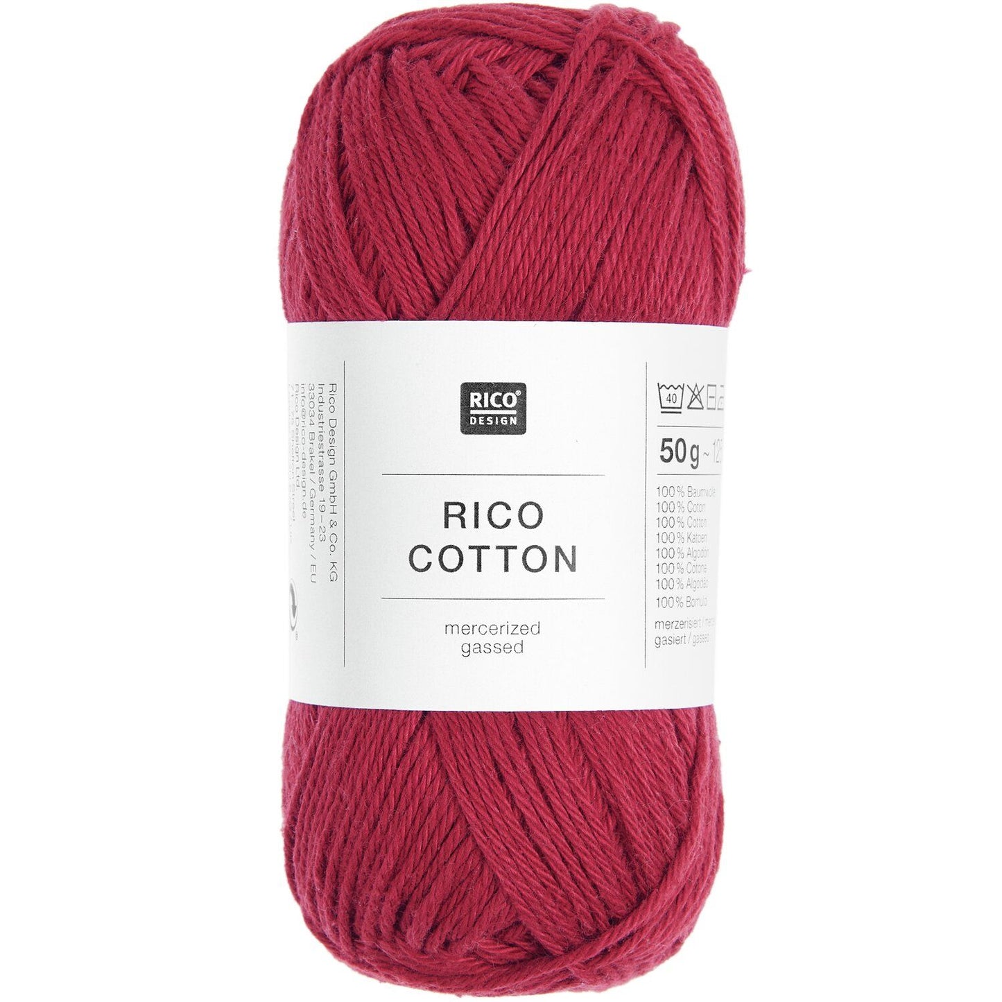 Rico Cotton  - Wine Red 209