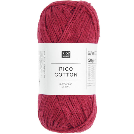 Rico Cotton  Wine Red 209