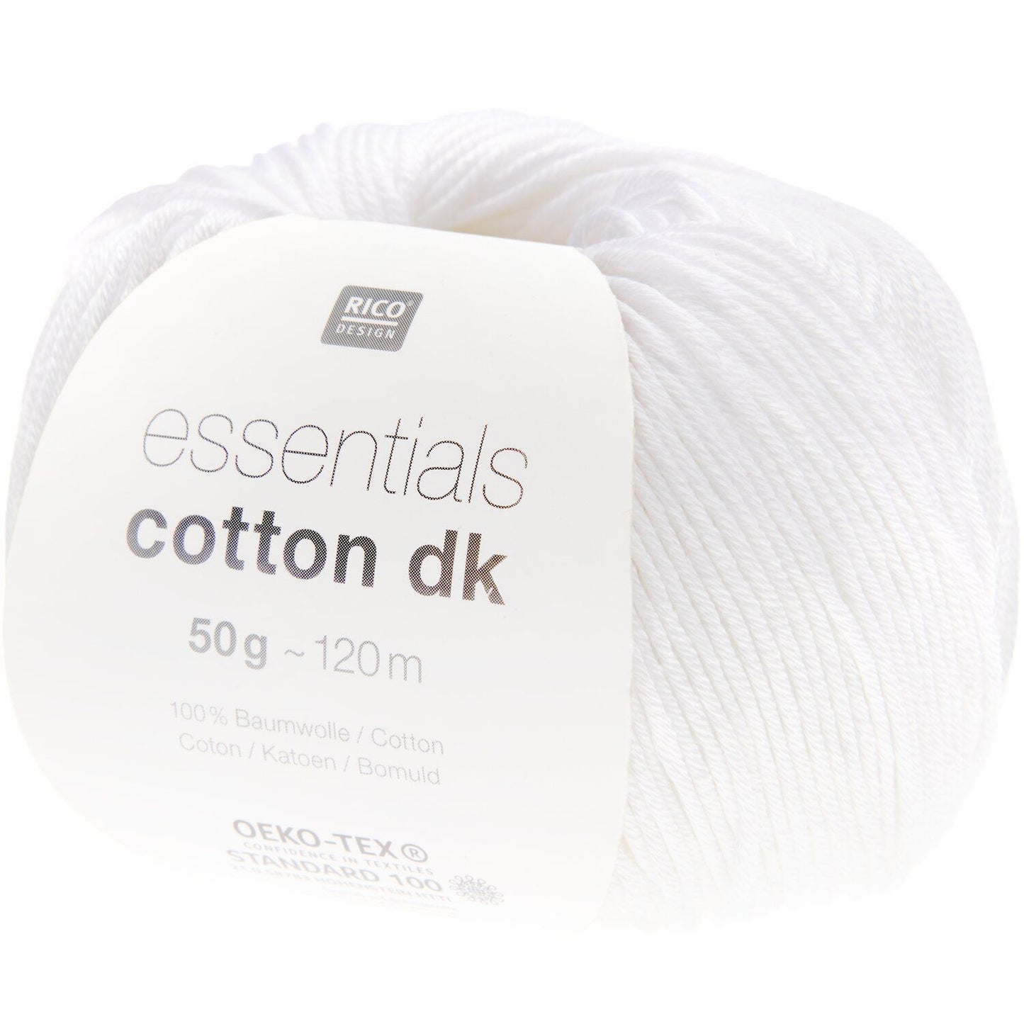 Essentials Cotton dk - White 080