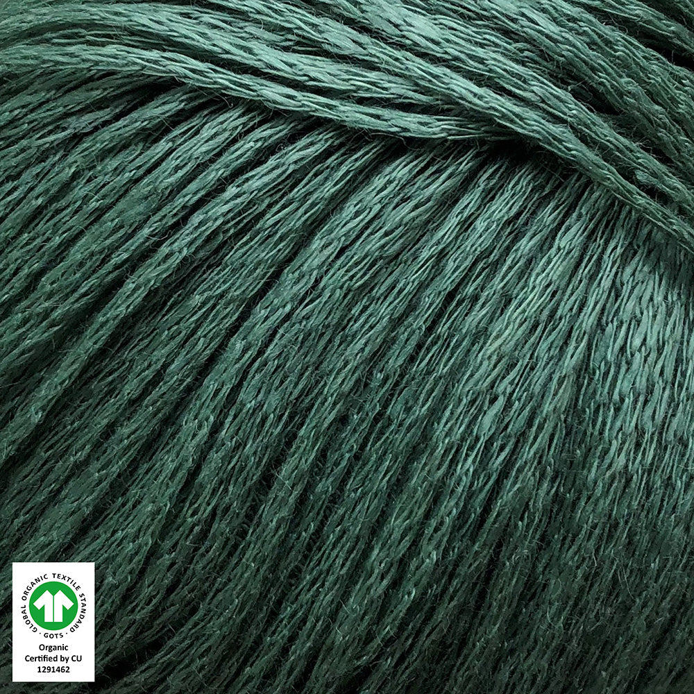LØVETAND Organic Linen 426 SEA GREEN - 426