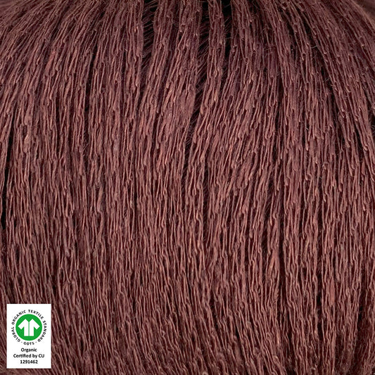LØVETAND Organic Linen CHESTNUT - 438