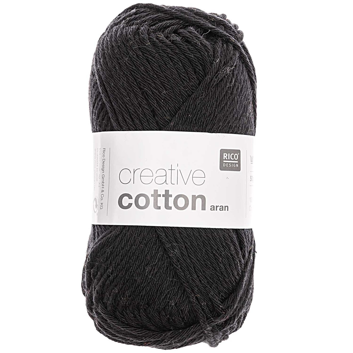 Creative Cotton Aran - Black 90