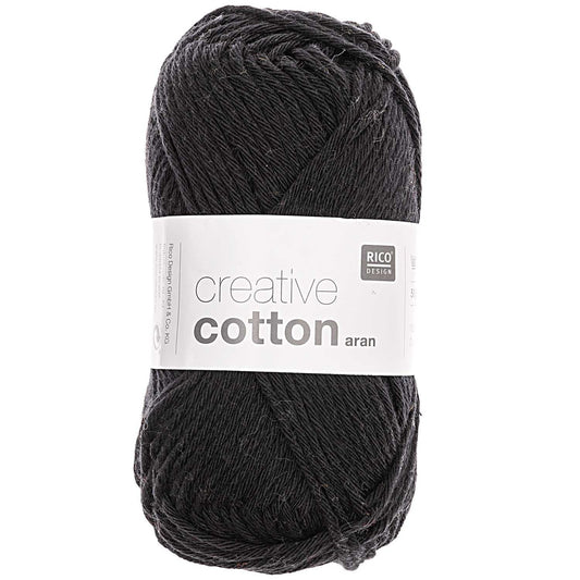 Creative Cotton Aran - Black 90