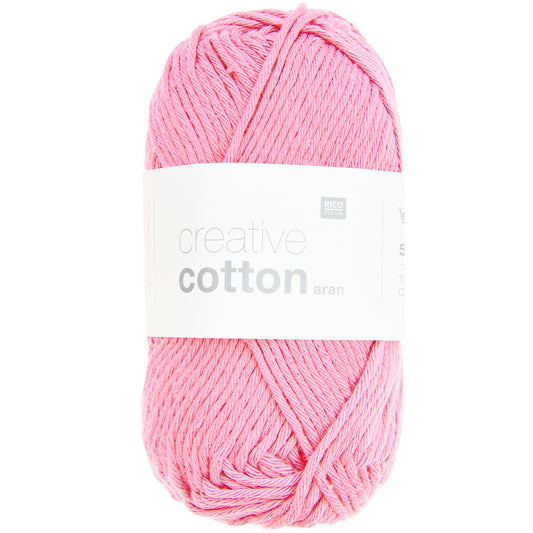 Creative Cotton Aran - Candy pink 64