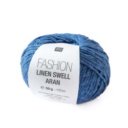 Fashion Linen Swell Aran Navy Blue 006
