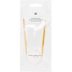 Circular knitting needle 40cm bamboo 4.0MM