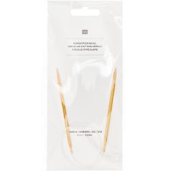 Circular knitting needle 40cm bamboo 3.5MM