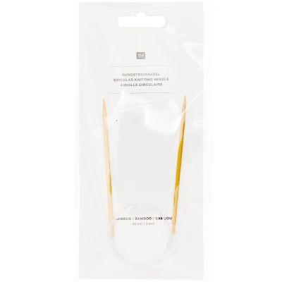 Circular knitting needle 40cm bamboo 3.0MM