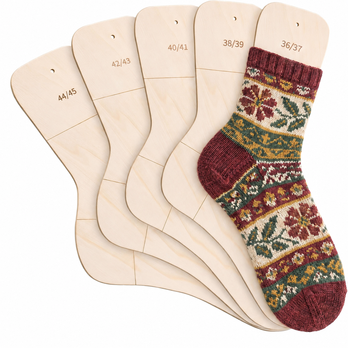 Wooden Sock Blocker
