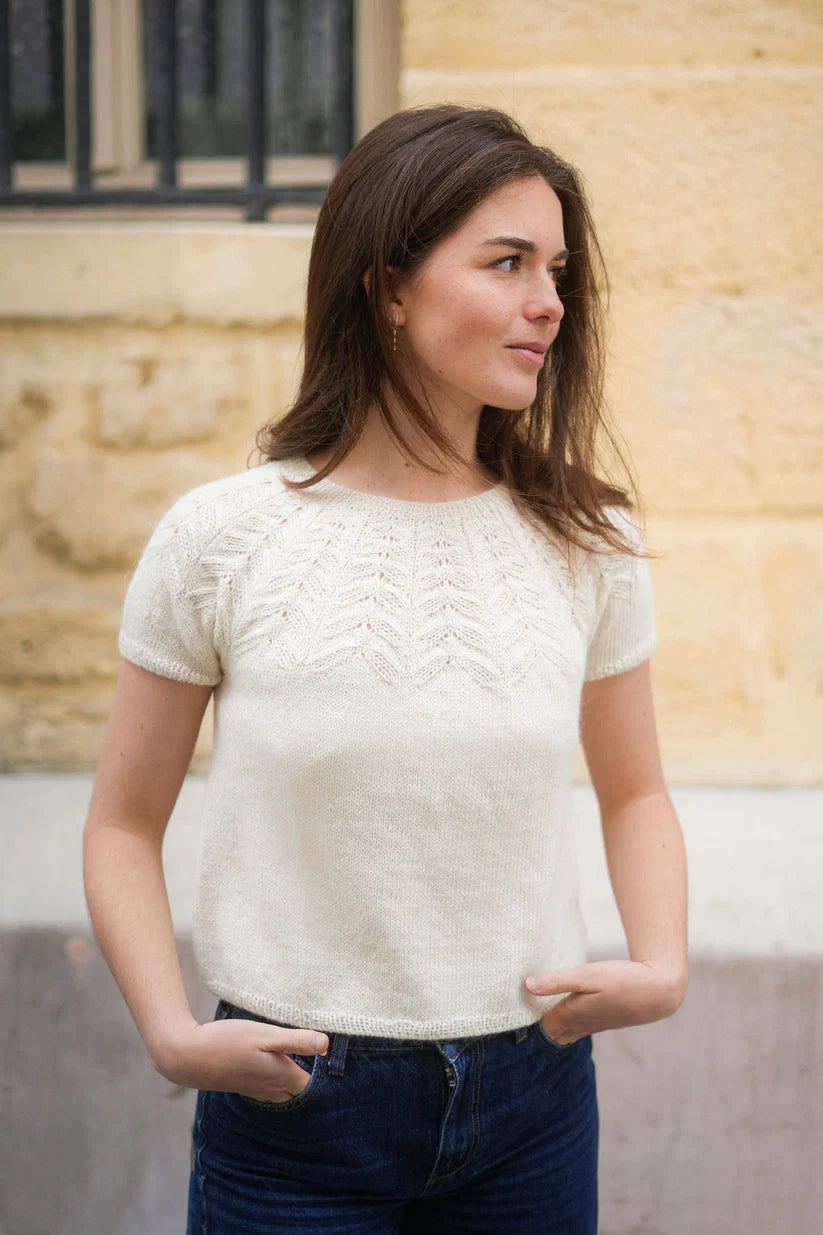 Romane Tee Pattern Kit – Sunny Linen