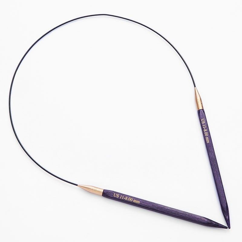 KnitPro - J'Adore Cubics - 16 in. Fixed Circular Needles No. 9 (5.5 mm)