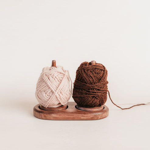 Twin Spinning yarn holder