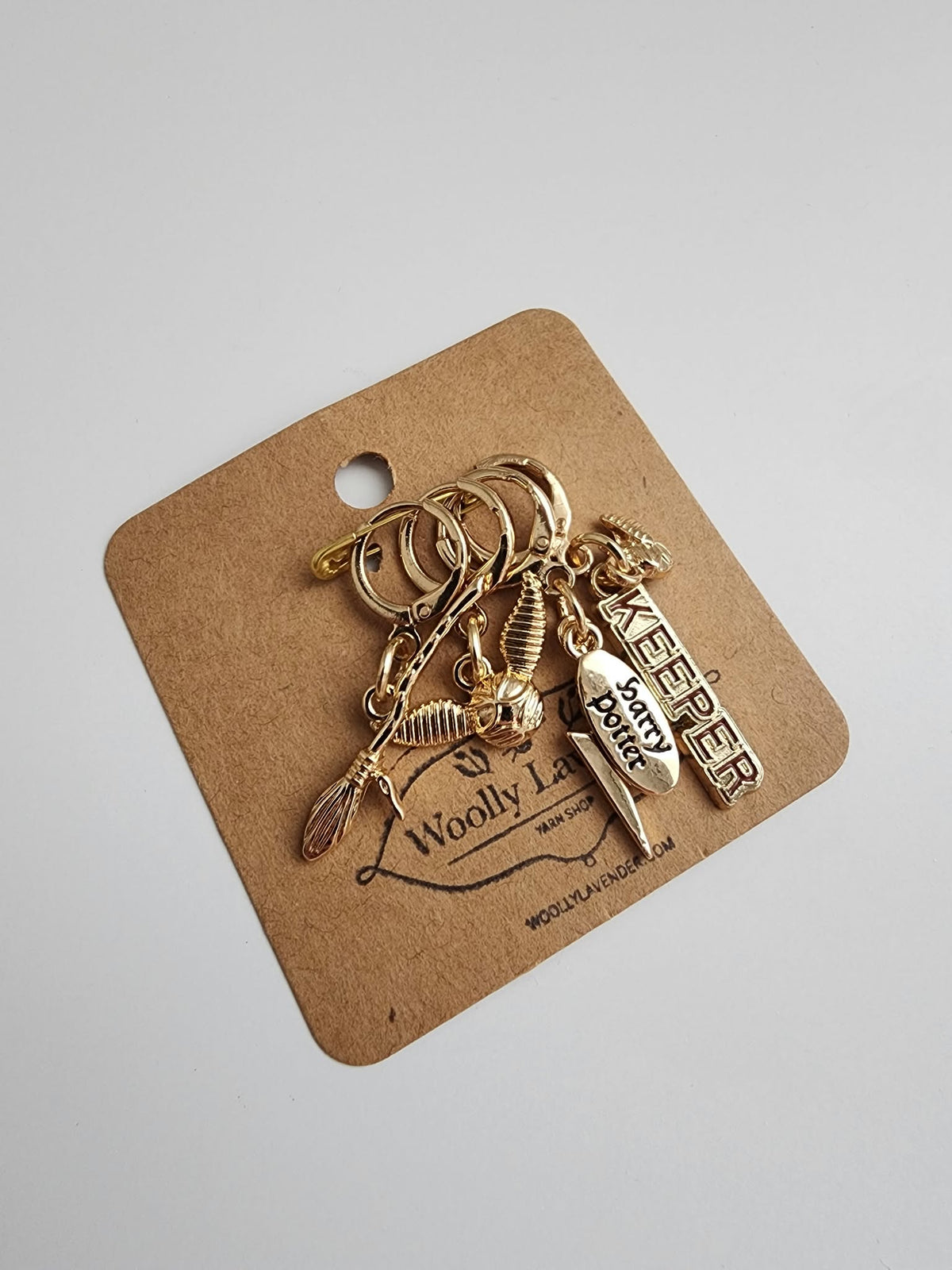 The Yarnkeeper’s Wizard Stitch Marker Set (4pcs)