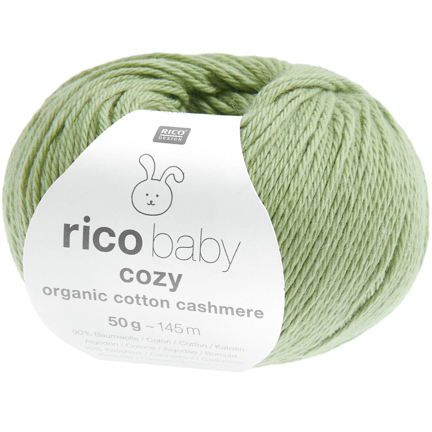 Baby Cozy Organic Cotton Cashmere  sage 011