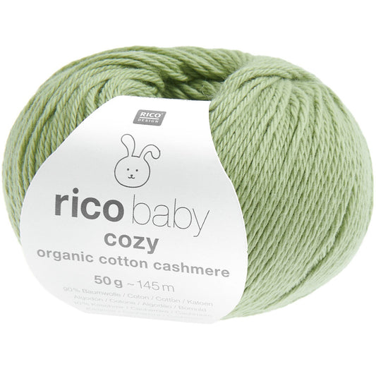 Baby Cozy Organic Cotton Cashmere  sage 011