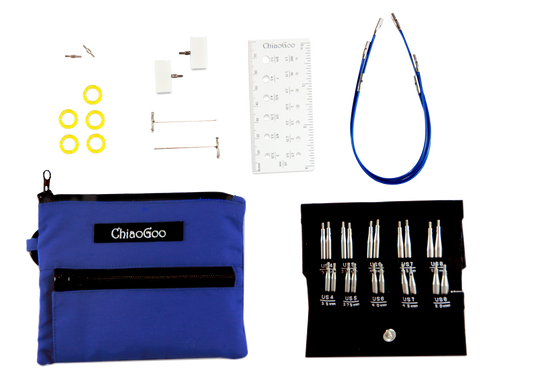 ChiaoGoo - 2" & 3" TWIST Shortie Set Small - US 4-8 (3.5mm-5.0mm)